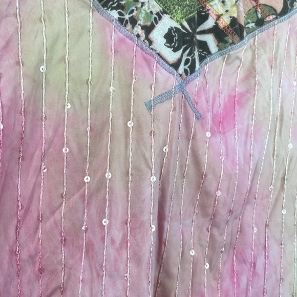 Edista T-shirt multimedia sequined T-shirt size Large - Picture 6 of 10